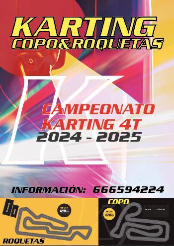 CARTEL CAMPEONATO ALMERIENSE DE KARTING 24-25